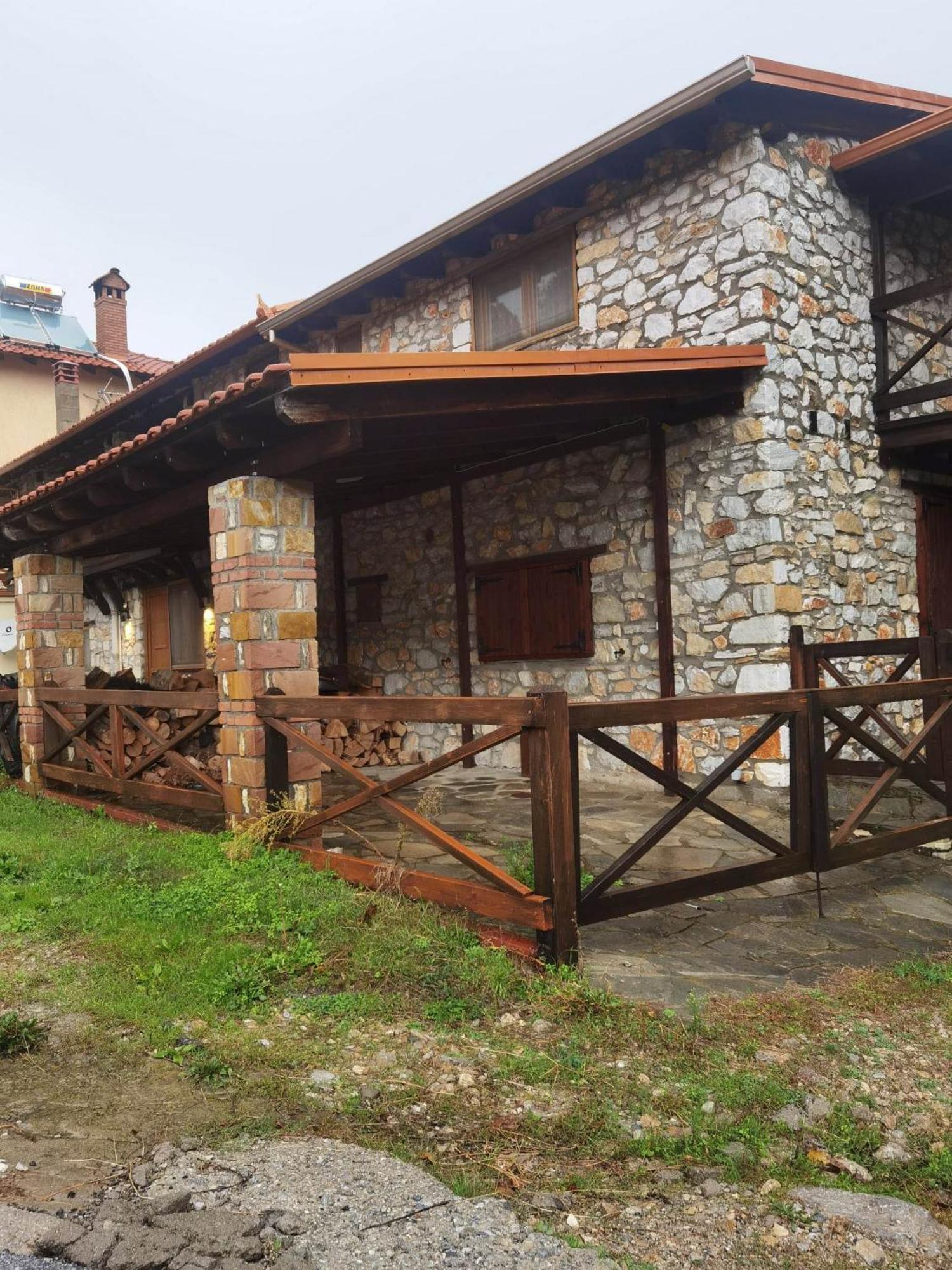 Traditional Stone Cottage In Palio Elatohori Zewnętrze zdjęcie